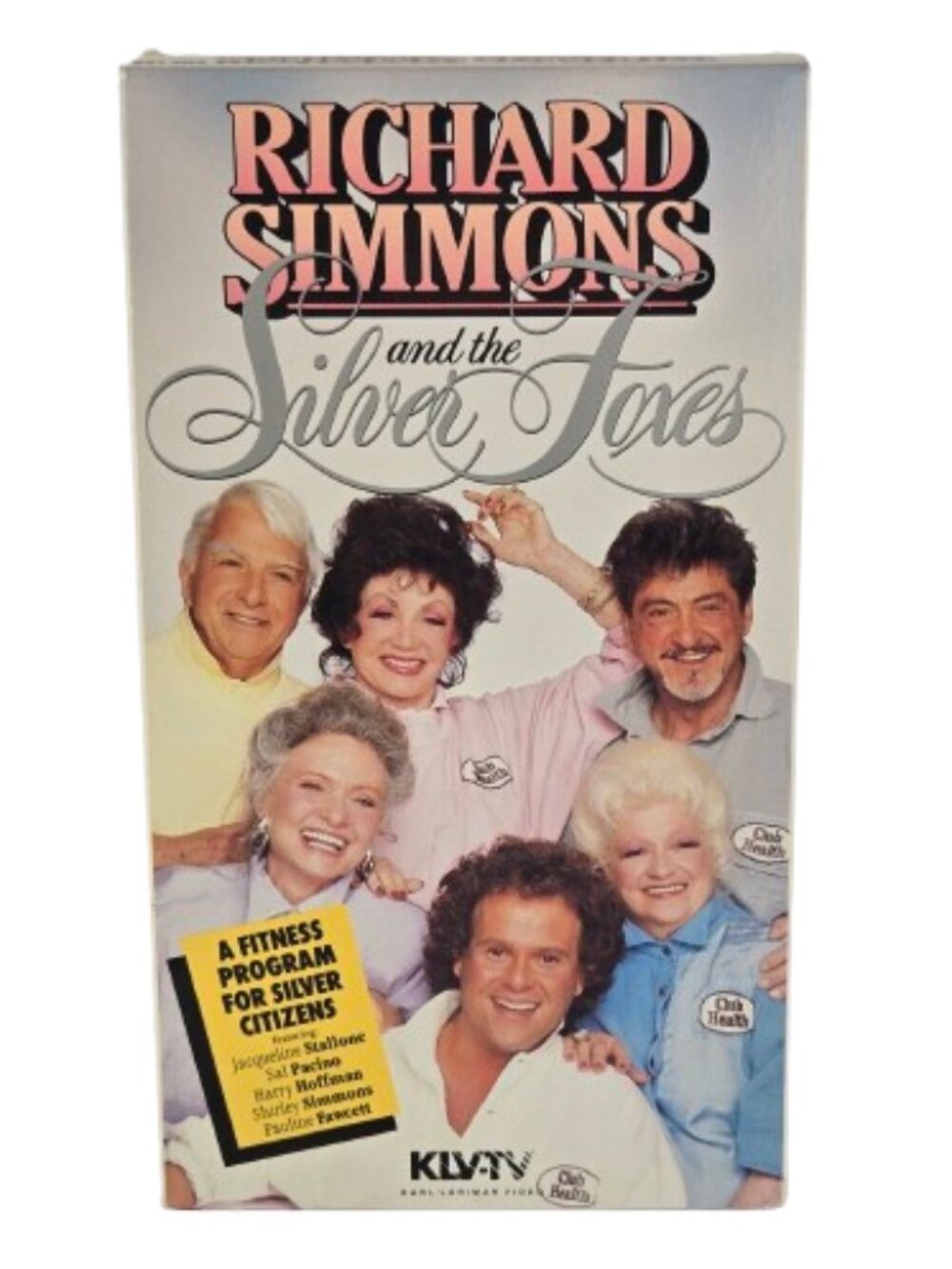 Vintage 1980s VHS Richard Simmons and the Silver Foxes 1986 Exercise Fitness